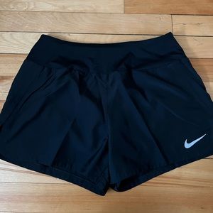 Nike womens black athletic shorts size s